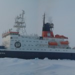 Bild des Expedionsschiffs Polarstern