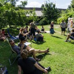 Sonne tanken im Sommerlager