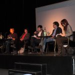 Podiumsdiskussion des Asa-FF im Anschluss an die Aktion in Zwickau