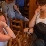 Gemeinsames Grübeln im Dreierteam