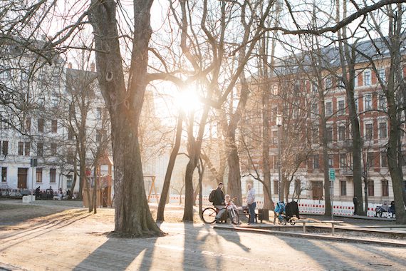 Lessingplatz auf dem Chemnitzer Sonnenberg