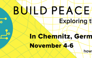 Banner der Build Peace Konferenz - Exploring the Unseen