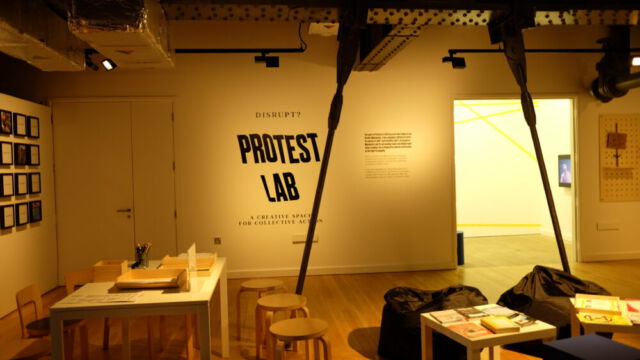 im People´s History Museum (c)Frauke Frech Bild der Ausstellung The Past, Present and Future of Protest im People's History Museum