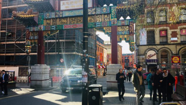 Chinatown (c)René Szymanski Foto von Teilnehmenden in Chinatown in Manchester