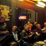 Nominierte Personen des David-Schmidt-Preises 2019 sitzen zusammen